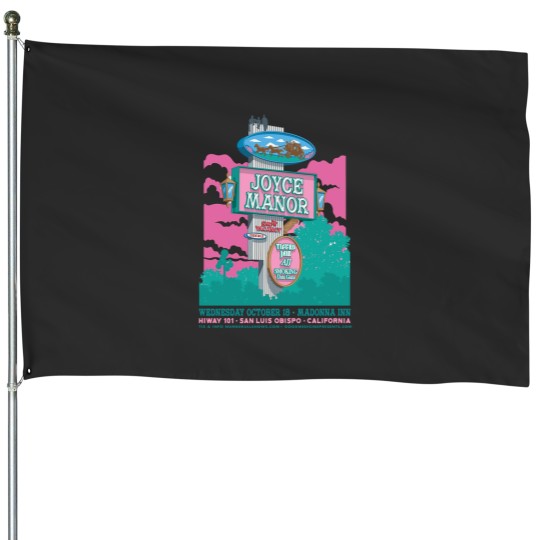 Discover Joyce Manor At Madonna Inn Show House Flags Tigers Jaw Size S-5XL, Multicolor