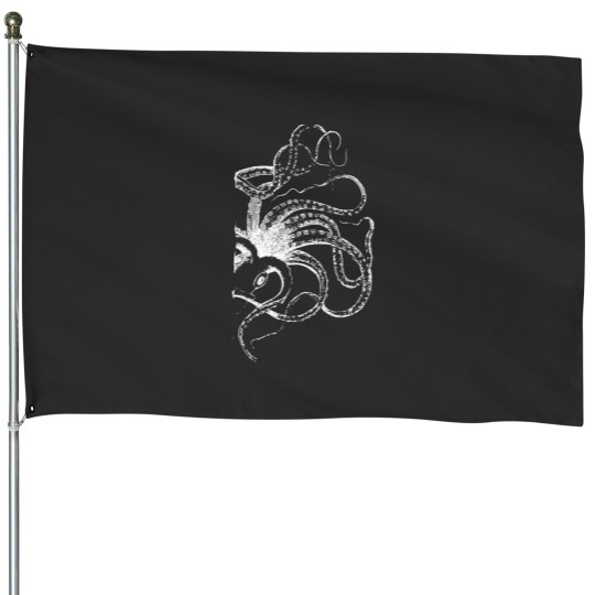 Discover Kraken Octopus House Flag