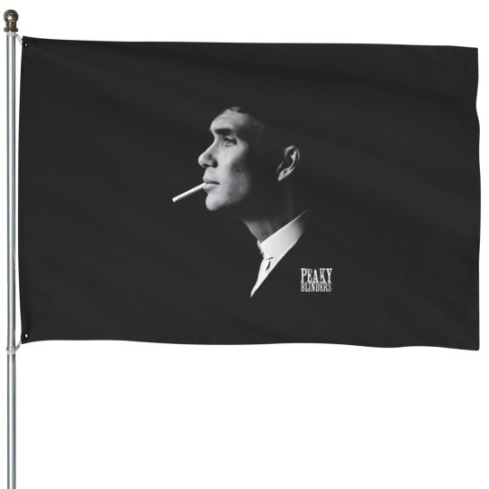 Discover Tommy Shelby Unisex House Flags, Cillian Murphy, Peaky Blinders, Gangster, TV Show House Flags