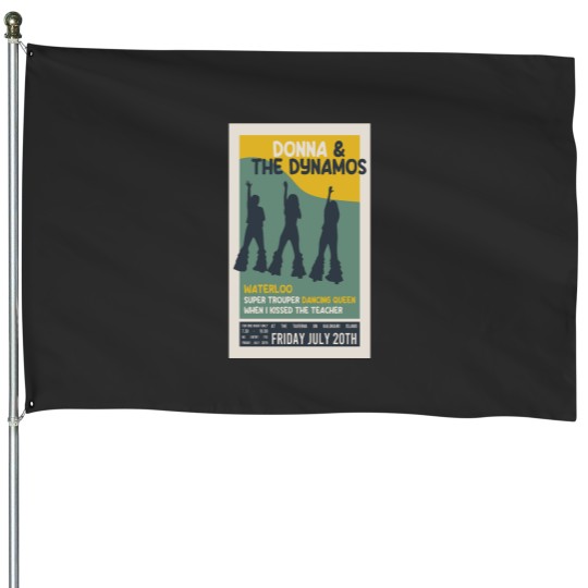 Discover Vintagess Donna amp the Dynamos House Flags