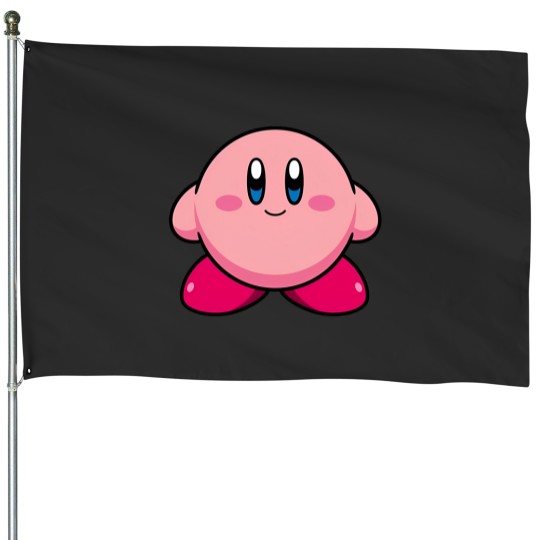 Discover Kirby games House Flags