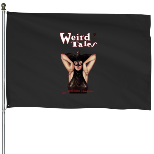 Discover Weird Tales Vintagess Pulp Cover Art Beautifully Restored House Flags