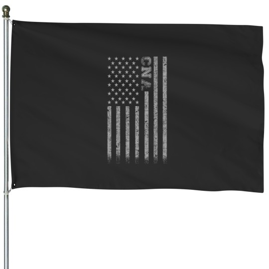 Discover CNA American Flag House Flags