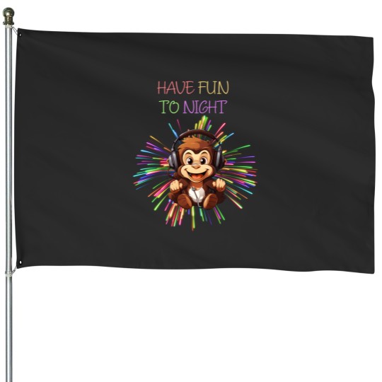 Discover With Funny Print (Sayings Pictures Etc.) House Flags