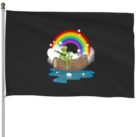 Discover The Rainbow Connection House Flags