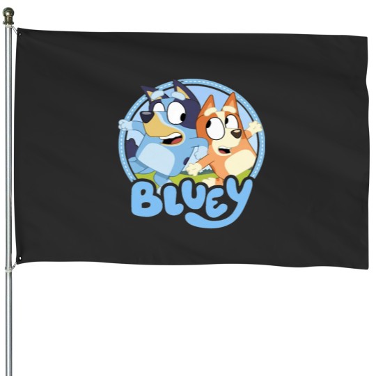 Discover BlueyDad House Flags