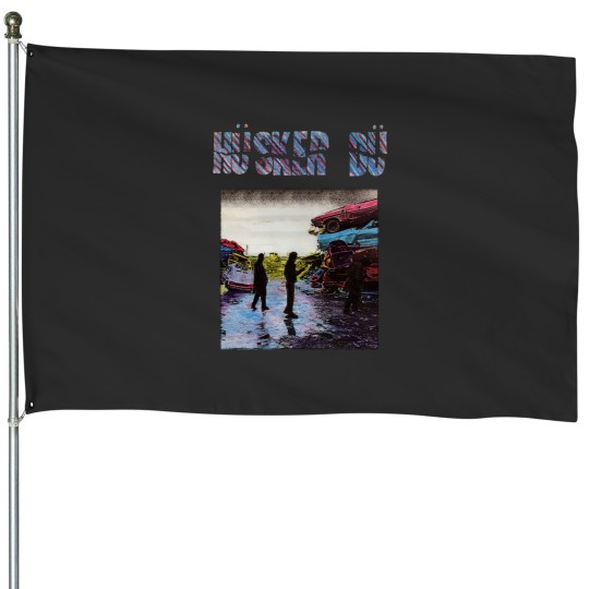 Discover Husker Du Zen Arcade House Flags