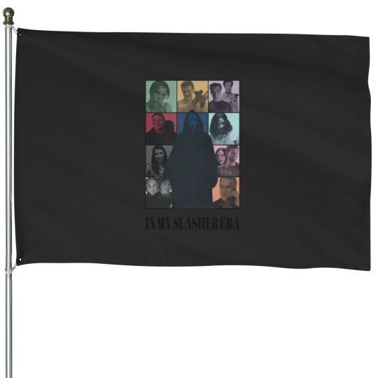 Discover ghostface eras scream House Flags