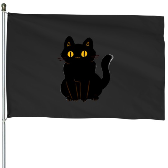 Discover destroy lonely House Flags