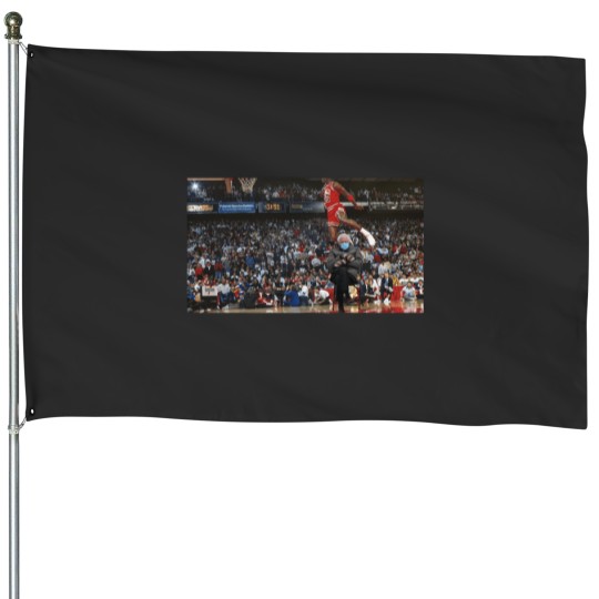 Discover Slam Dunks On Sitting Bernie With Mittens House Flags