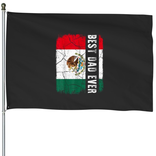 Discover Best Mexican Dad Ever Mexico Daddy Fathers Day Gift House Flags