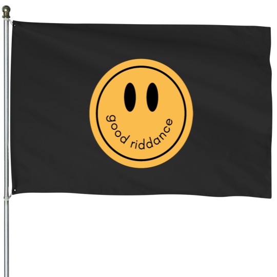 Discover GOOD RIDDANCE House Flags