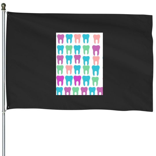 Discover Dental colorGraphic House Flags