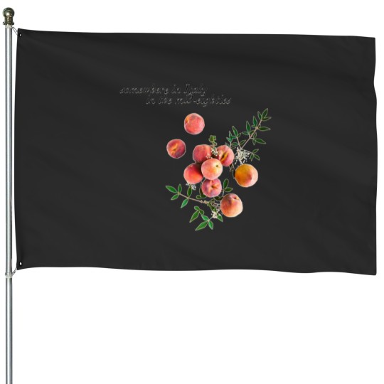 Discover Call Me By Your Name Inscription House Flags