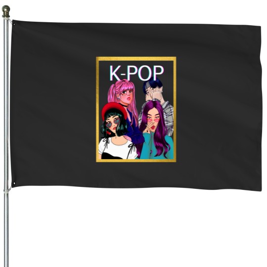 Discover KPop Style House Flags
