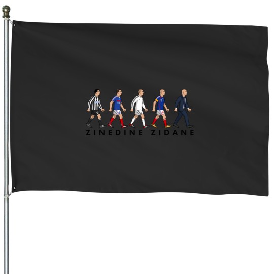 Discover Zinedine Zidane (1) House Flags