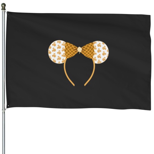 Discover Waffle headband House Flags