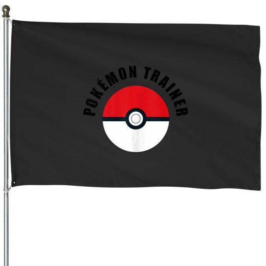 Discover Pokemons trainer House Flags