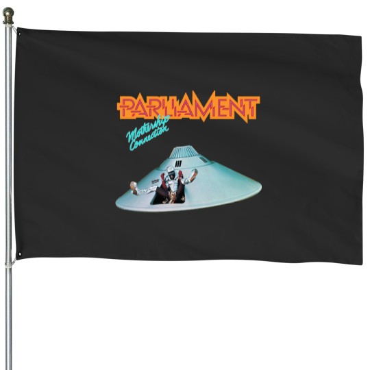 Discover PARLIAMENT FUNKADELIC MOTHERSHIP CONNECTION George Clinton House Flags
