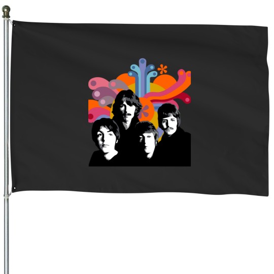 Discover The Beatless Pop House Flags