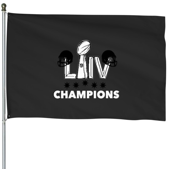 Discover 2020 NFLss Champions House Flags