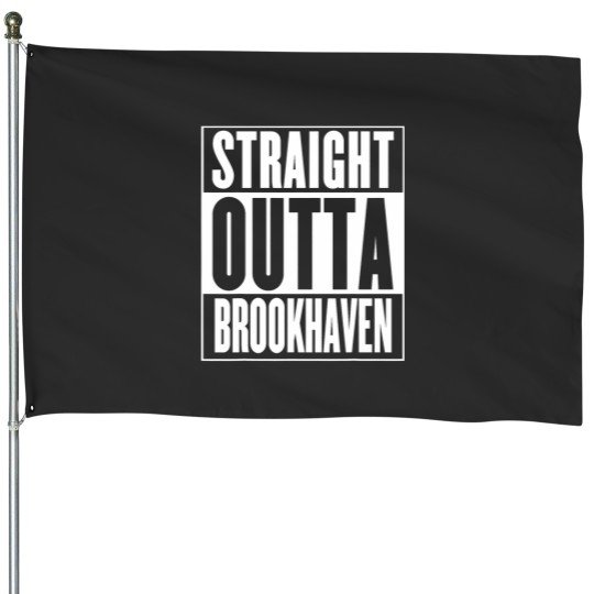 Discover Straight Outta Brookhaven House Flags