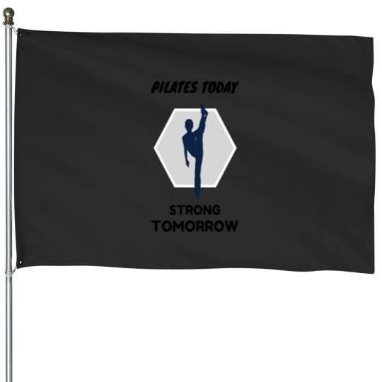 Discover Pilates House Flags