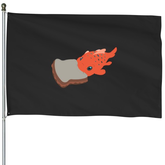 Discover Pudge The Fish House Flags