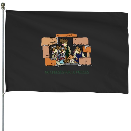 Discover Muppet Christmas Carol Meeces House Flags