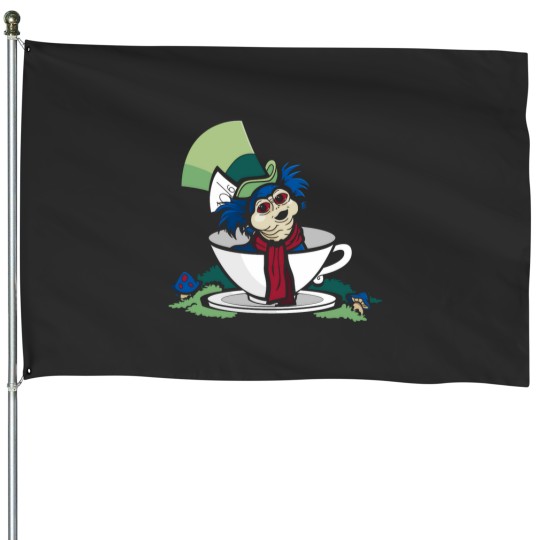 Discover A Nice Cup of Tea Essential House Flags