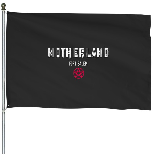 Discover Motherland Fort Salem Logo House Flags