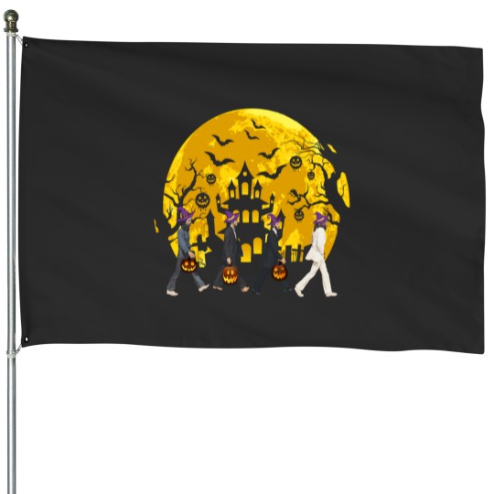 Discover Abbey Road Trick or Treat House Flags