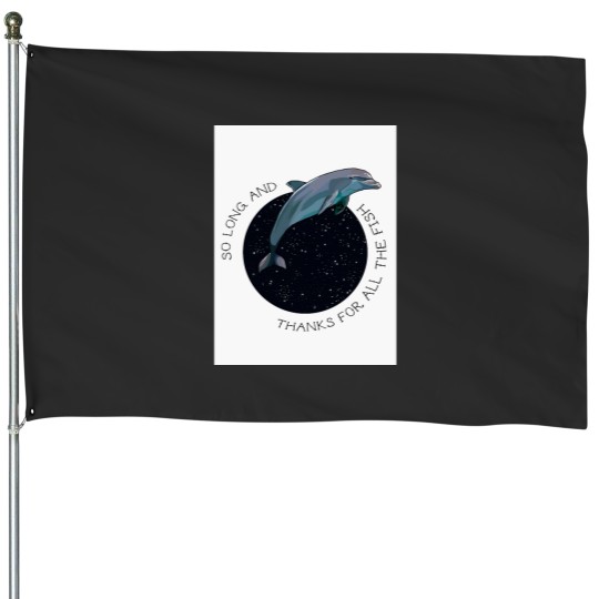 Discover The Hitchhikers Guide to the Galaxy House Flags