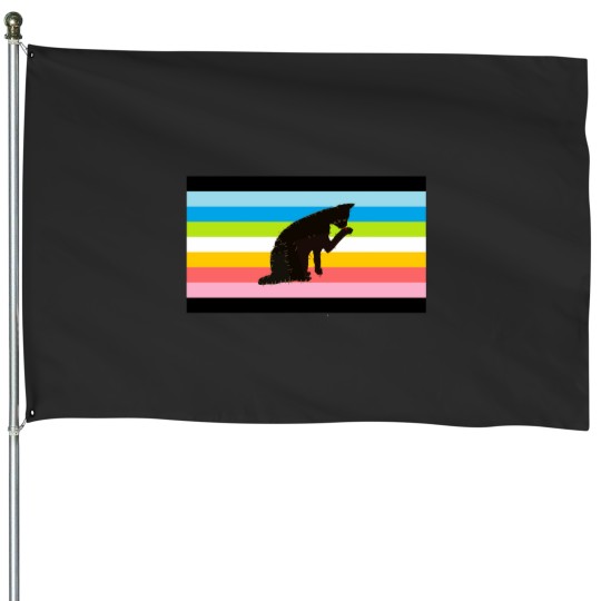 Discover Queer Pride knivesss In Their Feet Flag classique House Flags