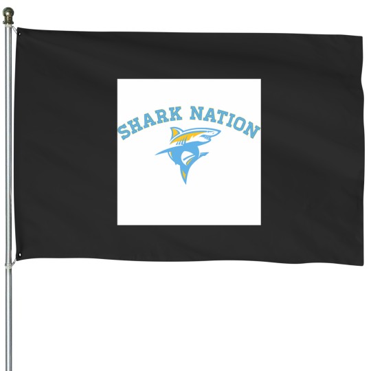 Discover Long Island University Shark Nation House Flags
