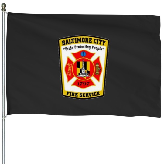 Discover Baltimore City firess Service House Flags