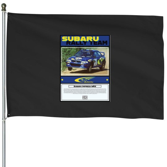 Discover WRX World Rally House Flags