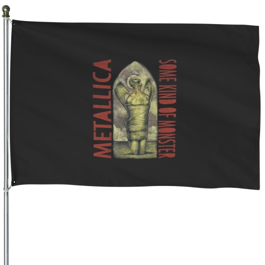 Discover VINTAGE - META LLICA - Some Kind of Monster House Flags