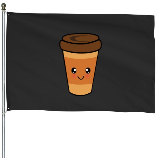 Discover dont look for love look for coffee House Flags