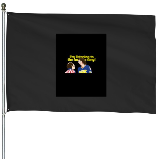 Discover Hansonss Brothers National Anthem Graphic House Flags