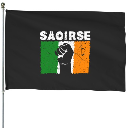 Discover Saoirse Irish Republican Conservative Capitalist Ireland House Flags