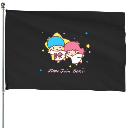 Discover Little Twin Stars Tee Shirt House Flags