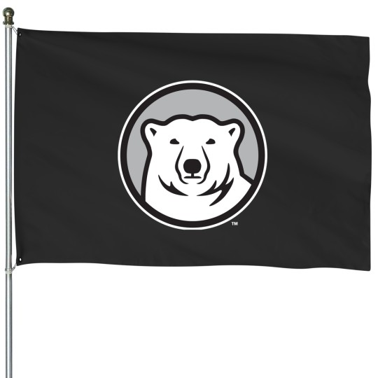 Discover Bowdoin Polar Bears House Flag