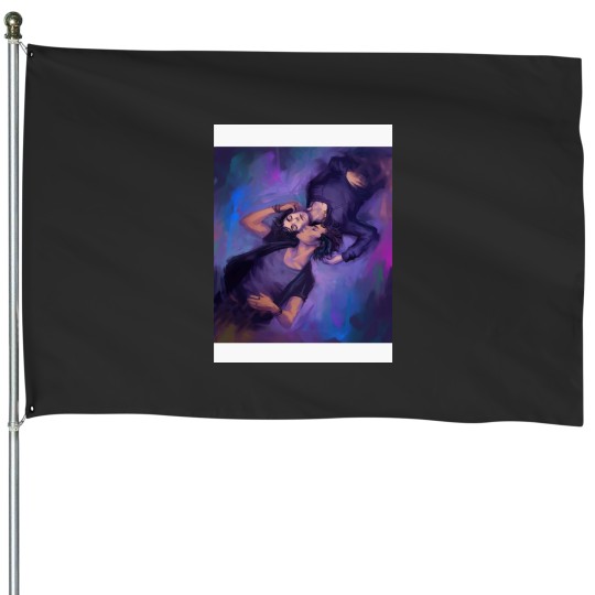 Discover you explained the infinite.. Baseball ¾ Sleeve House Flags