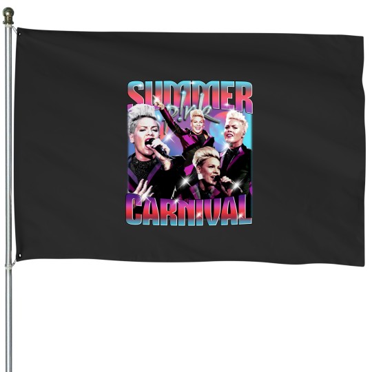 Discover Pink Singer 2024 Tour House Flag