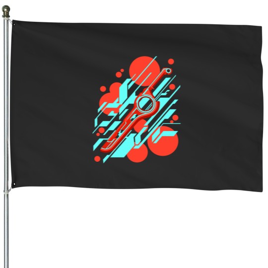 Discover Monado Abstract Essential House Flags