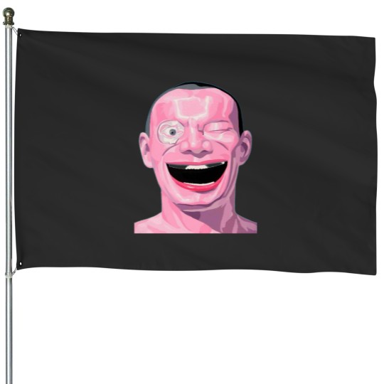 Discover yue minjun art Active  - 1 House Flags