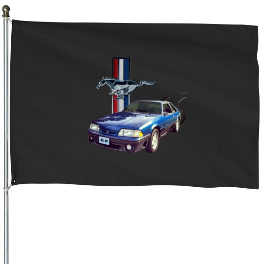 Discover Mustangss GT Essential House Flags
