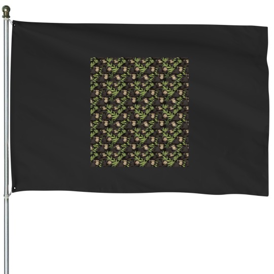 Discover Gorillas mad Graphic House Flags