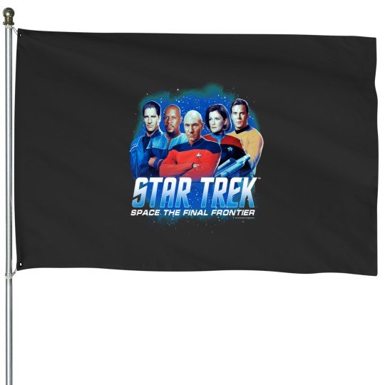 Discover Star Trekss The Captains Of Past Ships House Flags